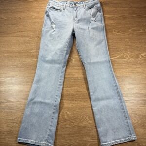 Seven7 Women's Light Blue Boot Cut Jeans